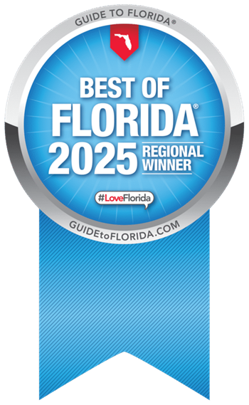 Best of Florida 2025 Regional Winner Ribbon